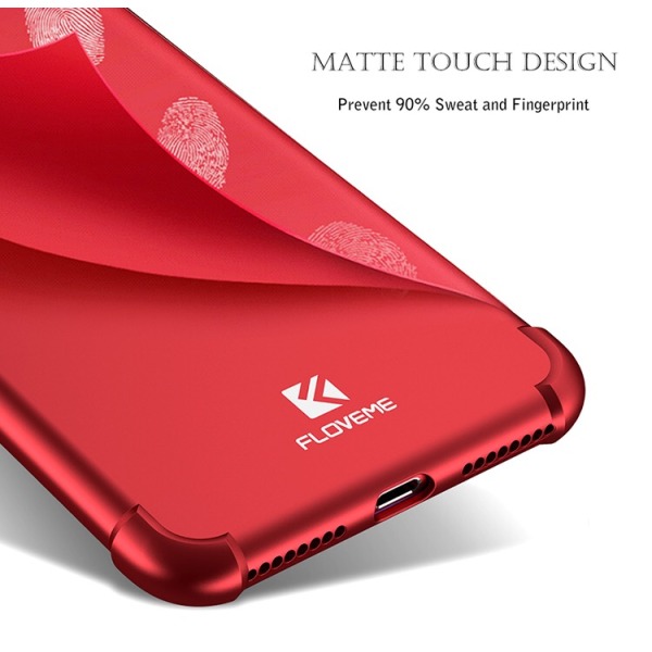 iPhone 6/6S - Smart Skyddsfodral fr�n FLOVEME Röd