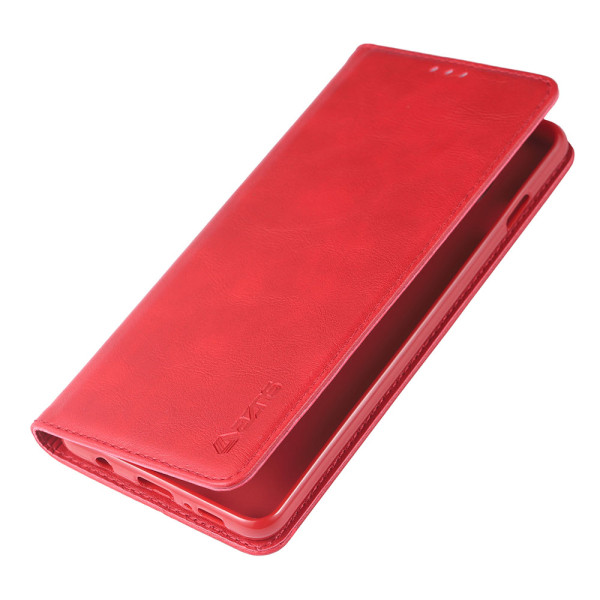 Praktisk stilig lommebokdeksel - Samsung Galaxy S10 Plus Röd