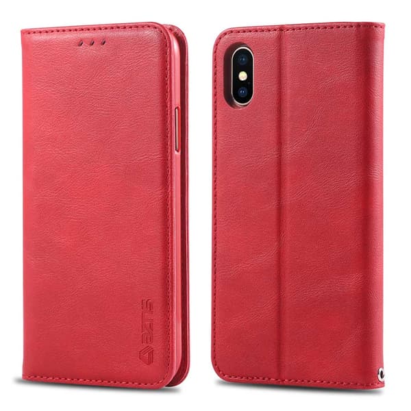 iPhone X/XS - Plånboksfodral Brun Brun