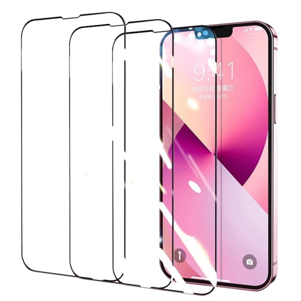 2-PACK iPhone 13 Mini Skärmskydd 2.5D HD 0,3mm Transparent/Genomskinlig