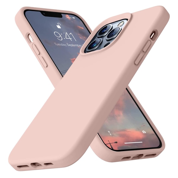 iPhone 14 Pro Max - Kraftfullt Tunt Skyddande Skal (LEMAN) Röd