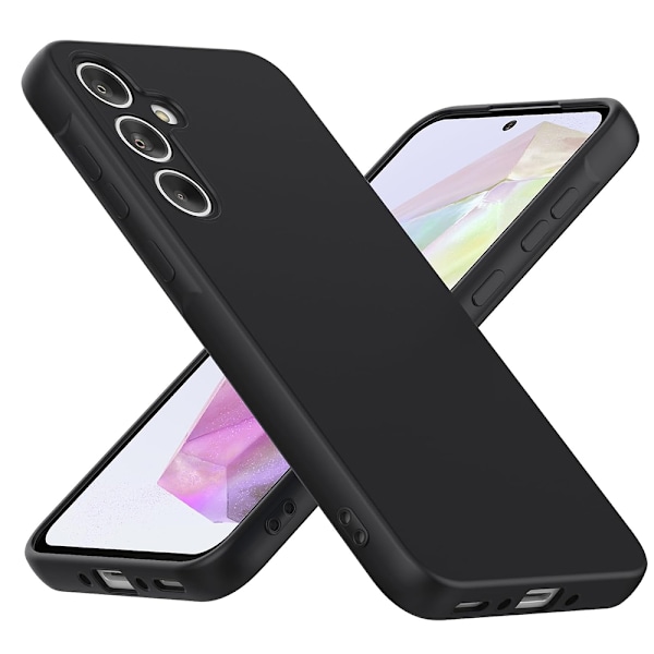 Samsung Galaxy S24 FE - Mattbehandlat stilrent skal Svart