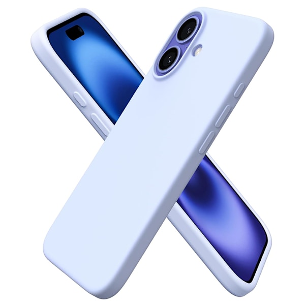Premium Silikonskal iPhone 16 Vit