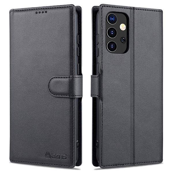 Samsung Galaxy A32 5G - Stilfuldt praktisk pung etui AZNS Blå