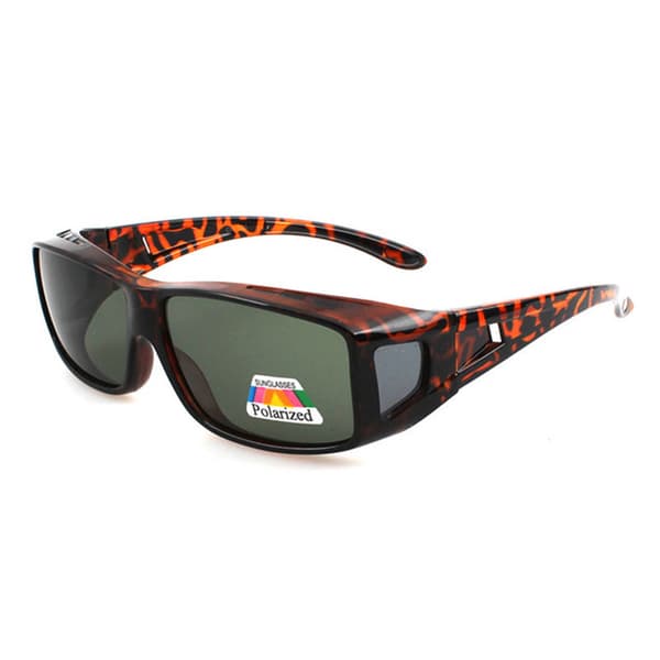 Solglasögon Polarized Överdrag för vanliga Glasögon 4