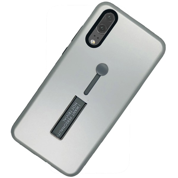 Huawei P20 - Stilig praktisk deksel fra Kisscase Silver