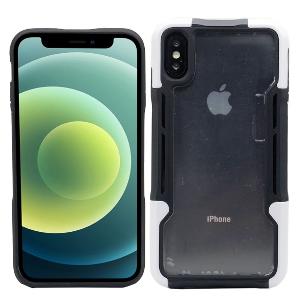 iPhone X/XS - Stilrent Skyddande Skal Vit