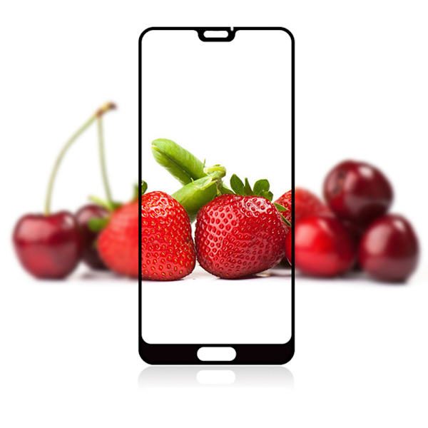 2-PACK HuTechs Carbon-Skärmskydd för Huawei P20 Lite Vit