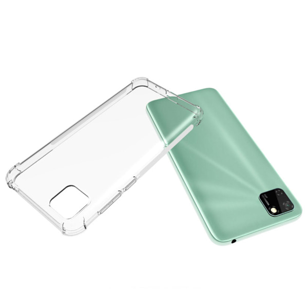 Huawei Y5p - Silikonskal Transparent/Genomskinlig