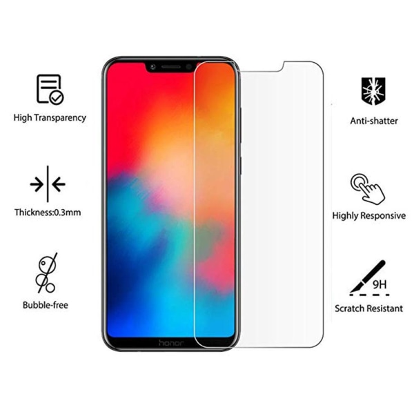 2-PACK Honor Play Standard Skärmskydd HD 0,3mm Transparent/Genomskinlig