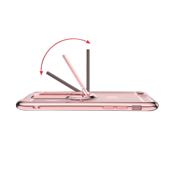 RAXFLY Eksklusivt Smart Case med Kickstand til iPhone 8 Röd