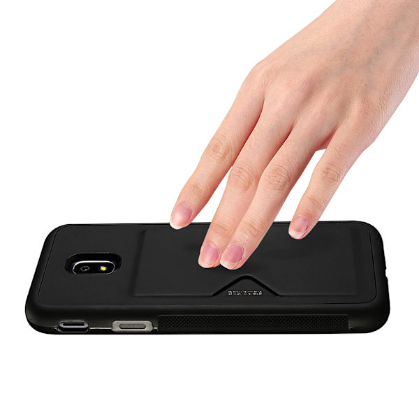 Samsung Galaxy J3 2017 - Smart och Stilsäkert Skal Svart