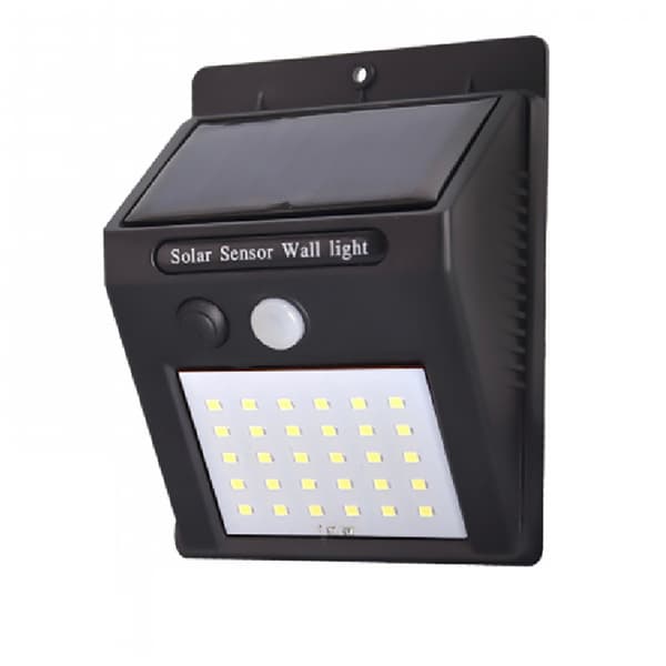 Effektfull & Hållbar Solcells PIR Automatisk Utomhusbelysning 20 LED