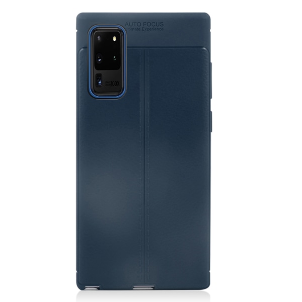 Stilsäkert Stöttåligt Skal - Samsung Galaxy S20 Ultra Mörkblå