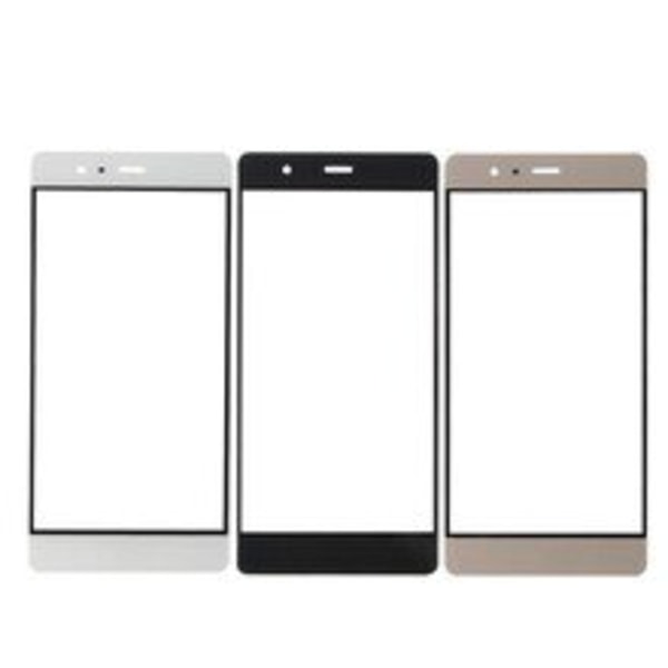 P9+ 2-PACK Skärmskydd Carbon 9H 0,3mm Screen-Fit HD-Clear Guld