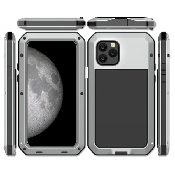 Kraftfullt Skyddsskal i Aluminium (Heavy Duty) - iPhone 11 Pro Svart
