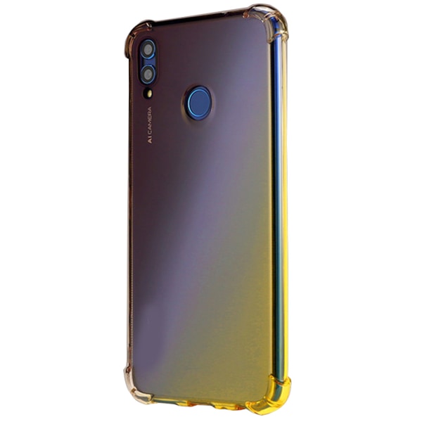 Huawei P Smart 2019 - Beskyttende silikondeksel (FLOVEME) Blå/Rosa