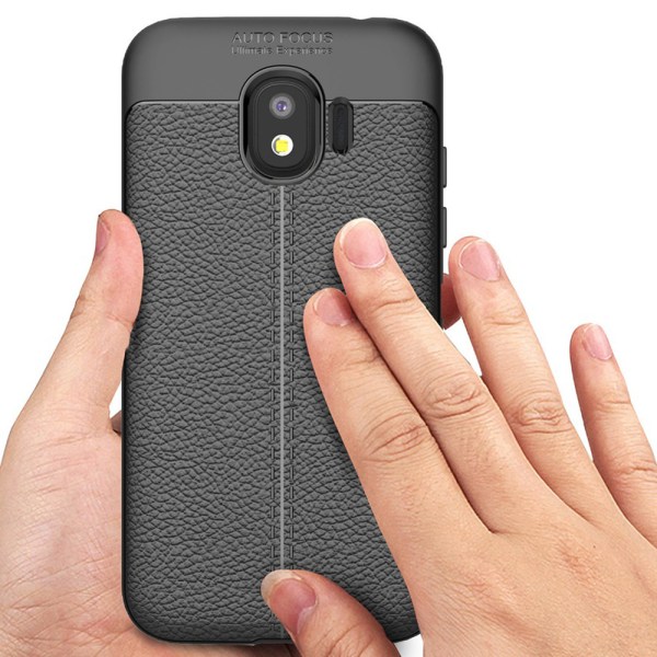 Samsung Galaxy J4 2018 - Effektfullt Skyddande Skal Grå