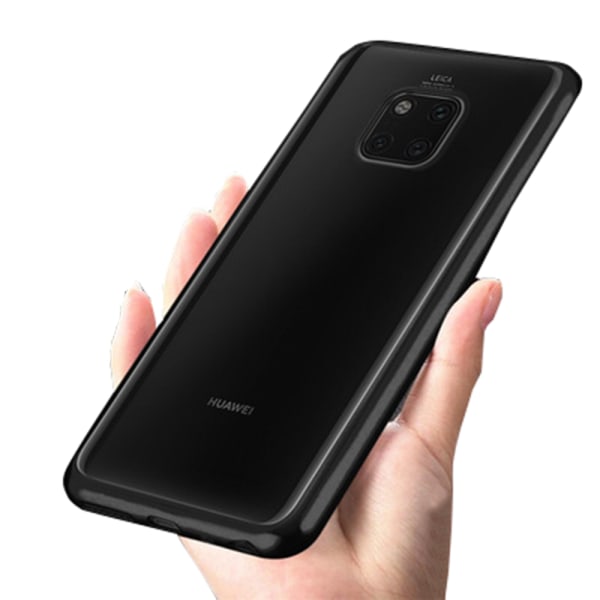 Huawei Mate 20 Pro - Elegant Silikonskal (FLOVEME) Svart