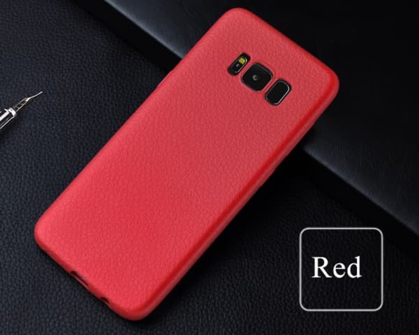 Samsung Galaxy S8 PLUS - NKOBEE Stilrent Skal (ORIGINAL) Röd