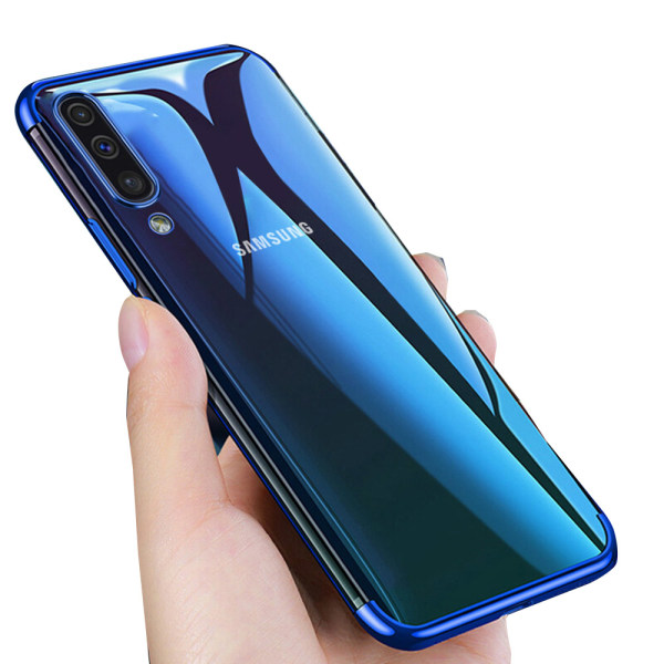 Samsung Galaxy A50 - Tyylikäs tehokas silikonikuori (FLOVEME) Blå