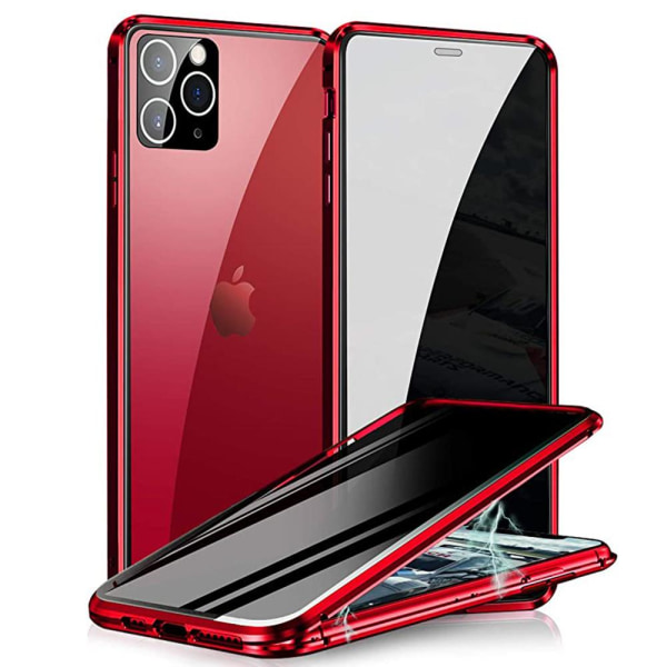 iPhone 12 Pro Max - Käytännöllinen suojaava magneettinen kaksoiskuori Grön