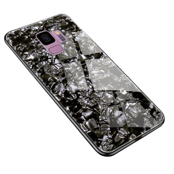Etui (marmor) - Samsung Galaxy S9 Svart