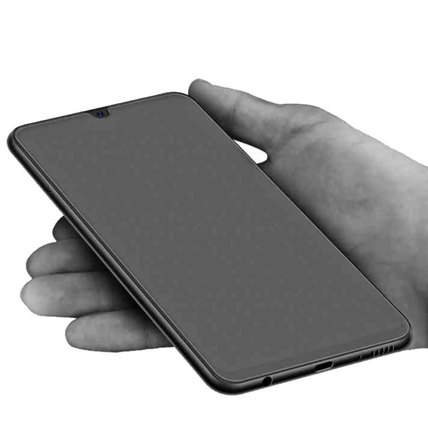 3-PACK Galaxy A70 Matta Näytönsuoja Sormenjälkiä estävä 0,3 mm Transparent/Genomskinlig
