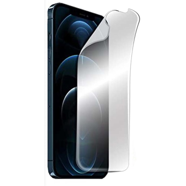 2-PACK iPhone 13 Hydrogel näytönsuoja 0,3 mm Transparent/Genomskinlig