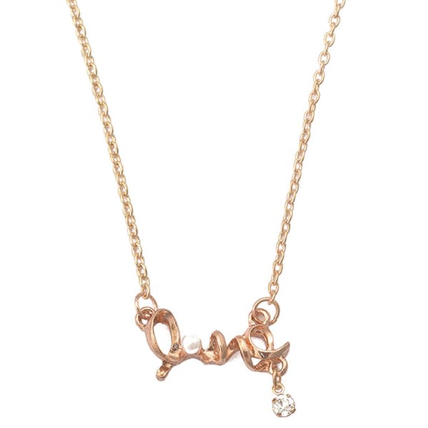 Stilsäkert Elegant Halsband Hög Kvalitet Guld LÖV