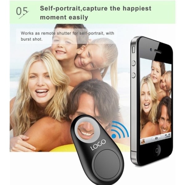 Bluetooth Nyckelhittare Keyfinder Tracker Vit