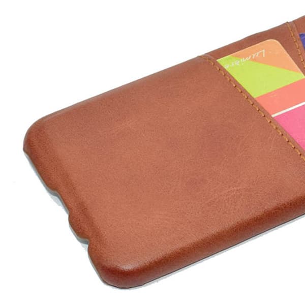 Samsung Galaxy A40 - Stilfuldt cover med kortrum Mörkblå