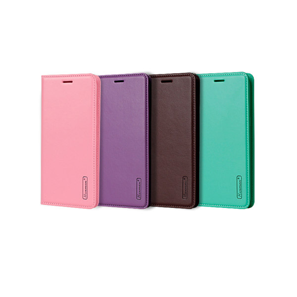 Elegant deksel med lommebok fra Hanman - Samsung Galaxy S9+ Rosaröd