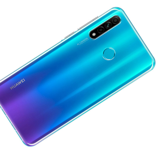 Stilfuldt beskyttelsescover - Huawei P40 Lite E Transparent/Genomskinlig