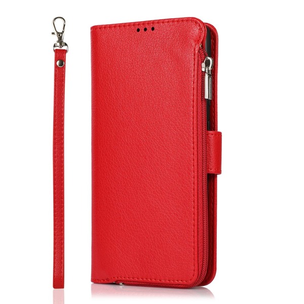 Samsung Galaxy A52 - Stilig profesjonelt lommebokdeksel Röd