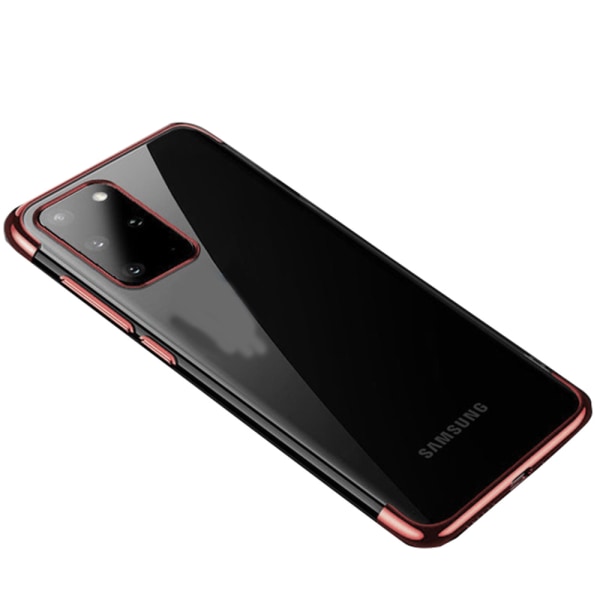 Samsung Galaxy S20 Plus - Skyddande Floveme Silikonskal Röd Röd
