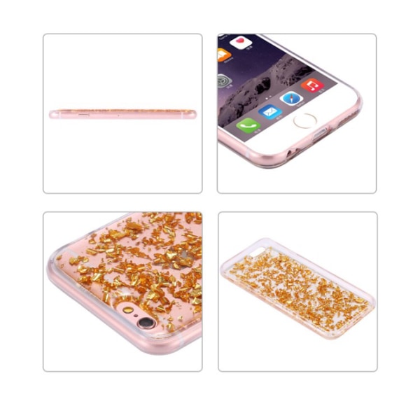 iPhone 6/6S plus Elegant Crystal-flake -kuori FLOVEME:lta Guld
