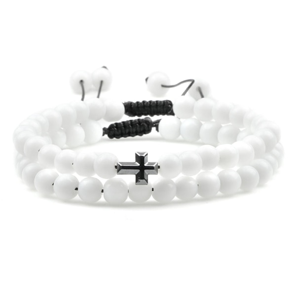 Stilrent Kularmband - KORS Vit/Svart