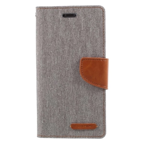 Canvas Vintage iPhone X/XS Fodral Grå