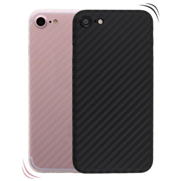 Tynt og fleksibelt deksel i Carbon-modell for iPhone 6/6S Plus Marinblå