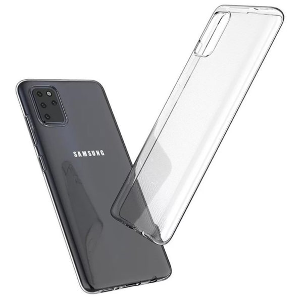 Samsung Galaxy S20 Plus - Støtdempende silikondeksel Transparent/Genomskinlig