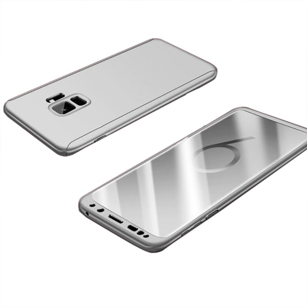 Ainutlaatuinen Smart Cover - Samsung Galaxy S9 Silver