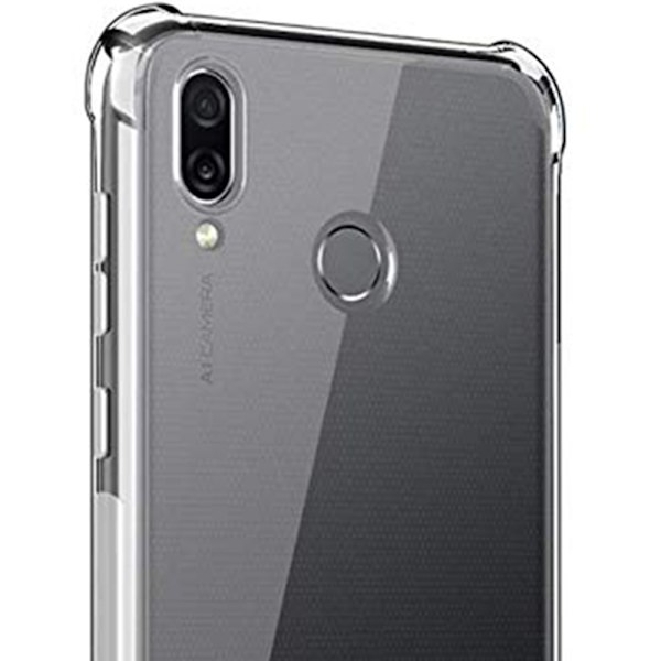 Silikonskal - Huawei Honor Play Transparent/Genomskinlig