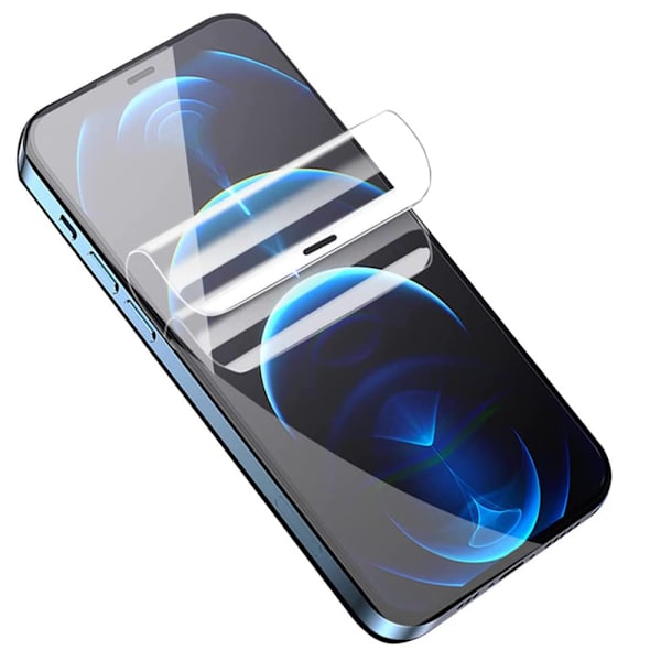 3-PAKKAUS iPhone X/XS Hydrogel-näytönsuojat HD 0,2 mm Transparent