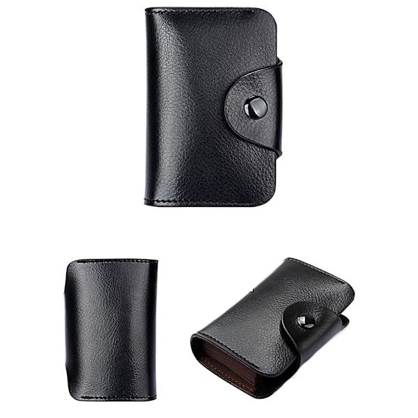 Elegant Korthållare från klassiska Jensen (RFID- och NFC-Skydd) Brun