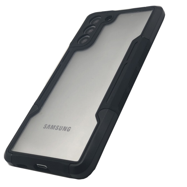 Samsung Galaxy S21 - Genomtänkt Stilsäkert Skyddsskal Blå