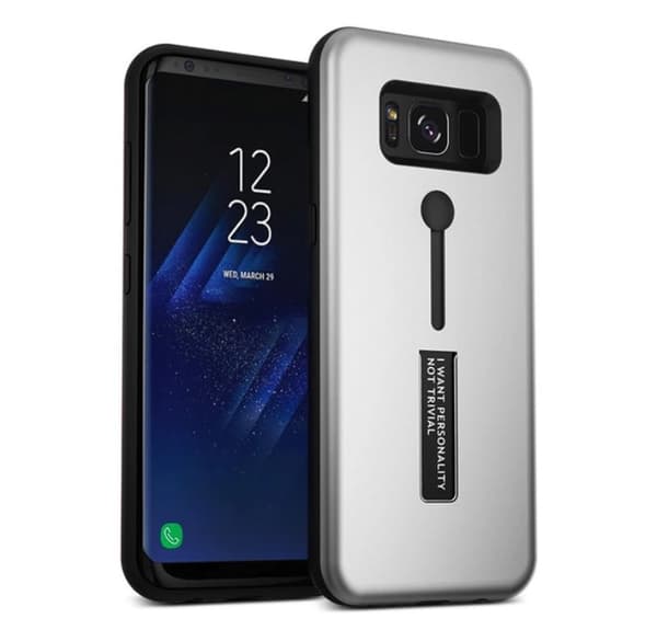Skal med Hållare för Samsung Galaxy S8 Guld