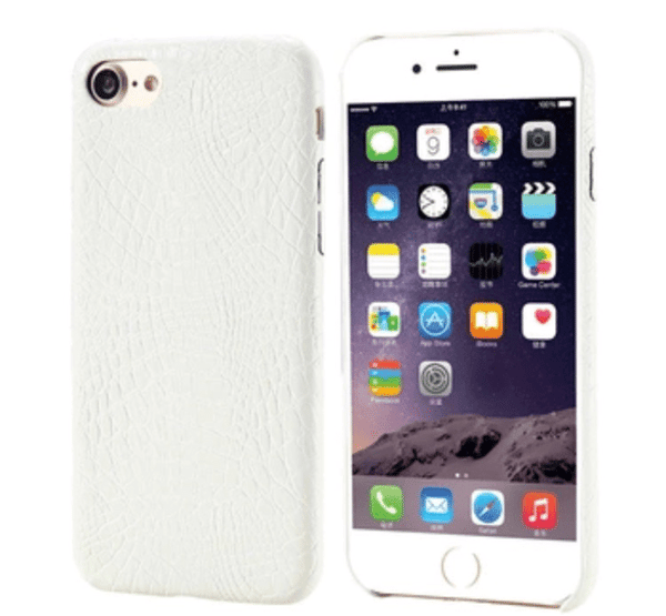 iPhone 8 - Stilfullt Skal i ödlemönster Blå