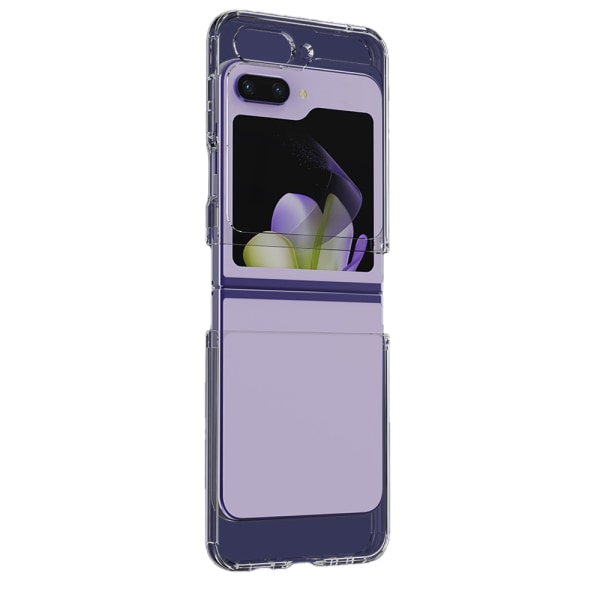 Galaxy Z Flip 5 - Gennemsigtigt silikone etui Transparent