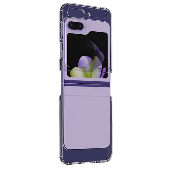 Galaxy Z Flip 5 - Gennemsigtigt silikonecover Transparent